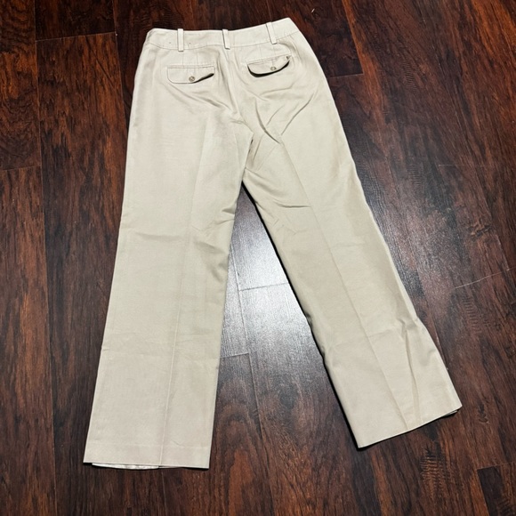 Ann Taylor Tan Trousers Signature Fit Mid to high Rise Size 6 EUC - Picture 9 of 14